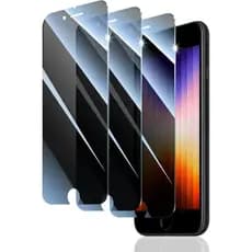 Película 3D Privativa Grossa para iPhone  Vidro Temperado 9H, Cobertura Total, Anti-Espião, Compatível