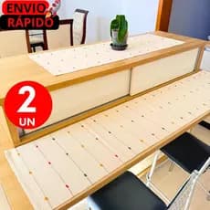 Jogo Peças Centro de Mesa em Tecido Premium Tear  Estilo e Sofisticação Toque Especial para sua Casa