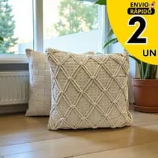 Capas Almofadas Unidades Boho Premium Trançada Geométrica Para Decorar Sofá Cama Quarto Sala Moderna