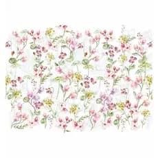 Papel Decoupage OPAPEL 30x45 2819 Estampa Flores Micro IV