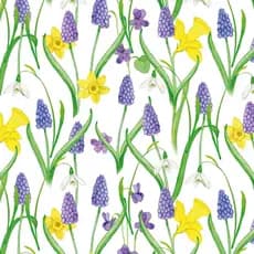 Guardanapo de Papel Decoupage 33x33 Flores da Primavera 233002522