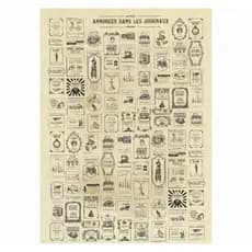 Papel Decoupage OPAPEL 30x45 2531 Estampa Jornal