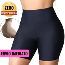 Shortinho Segunda Pele Feminino Modelador Anágua Compressão Short Cinta Aperta Barriga Modeladora