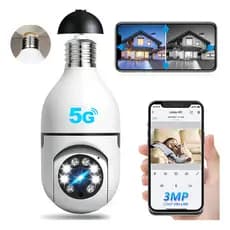Câmera de segurança YoungMart Camera-380 Smart Camera com resolução 3MP - branco