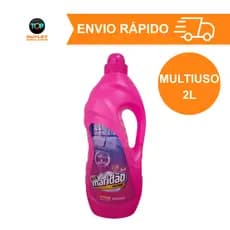 Percarbonato de Sódio Líquido Maridão Multiuso 2 em 1 c/ 2L Tira Manchas Limpeza Profunda Sem Cloro