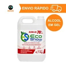 Álcool Em Gel 70% Galão 5 Litros Antisséptico Eco show