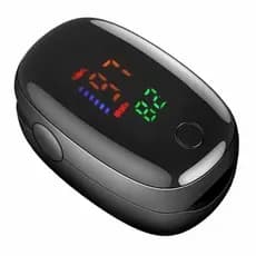 Oxímetro de Dedo de Pulso Digital Batimento Cardíaco Monitor de Frequência  (Upgrade de qualidade）