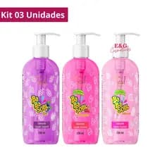Kit 03 Sabonete Líquido Corporal Babasoul 230ml Soul Cosméticos