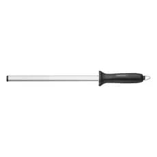 Chaira Diamantada Profio Preto - Chaira De Aço Inox/Diamantado Com Cabo E Ponta De Abs
