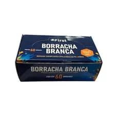 Kit Caixa Borrachas Escolares Brancas Apagador Escolar Escritório 60 Unidades