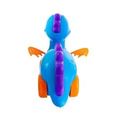Brinquedo Carrinho Dinossauro Interativo Movimento Asas Cabeca Som Diversao Infantil Colorido