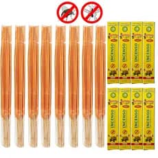 Incenso Repelente Mata Mosquito Kit com 90 Palitos, Proteção AntiInsetos
