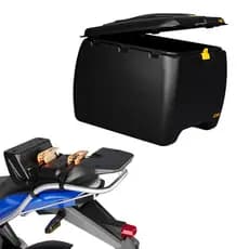 Baú 140 Litros Para Moto Com Suporte Universal Caixa Para Entrega Motoboy ICBRAS