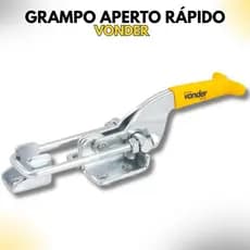 Grampo Aperto Rápido Tipo Tensor GTV 300 Aço Zincado Vonder