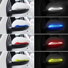 Par Adesivo Refletivo para Retrovisor de Carro Proteção e Segurança