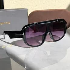 Novo estilo letra T óculos de sol de armação grande sapo novo estilo masculino feminino óculos de sol de alta qualidade