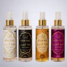 Kit 4 Body Splash Árabe Soul 200ml Feminino Alta Fixação Dia e Noite