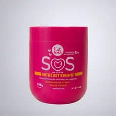 Creme SOS Antiemborrachamento 500g Reconstrução Capilar Profissional
