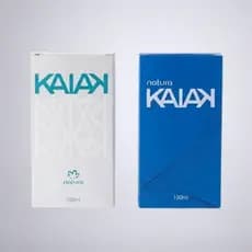 Kit 2 Perfumes Kaiak Branco + Azul Masculino Natura 100ml Masculino Aroma Marcante Sofisticado
