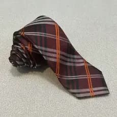 Gravata Masculina Casual Color Stripe Xadrez Slim Fit (5,5 cm)