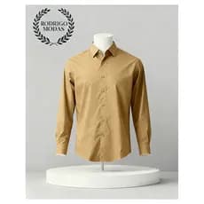 Camisa Masculina Social Casual com Elastano - Tecido com Elasticidade e Conforto