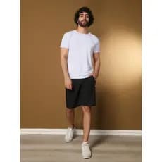 Shorts de seda gelo masculinos, shorts absorventes de suor, de secagem rápida, soltos,quentes, tamanho grande, elásticos
