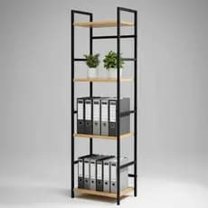Prateleira Estante Livreiro Estilo Industrial Multiuso