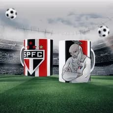 Caneca Torcedor Personalizada Com ou Sem Nome / Presente Futebol / Caneca de Polimero Para Torcedor