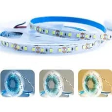 Fita De Led 3528 120 LEDs/m Branca Fria 6500k / Branca Quente 3000k / Branco Neutro 4000k 12v LED