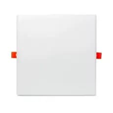 Painel Plafon Led Borda Infinita 36W Quadrado Embutir / Soprebor 2 em 1 Branco Frio 6500K
