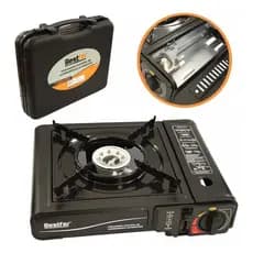 Fogareiro Fogão Portátil a Gás Pesca Camping Leve Bestfer Diversos Modelos Viagem