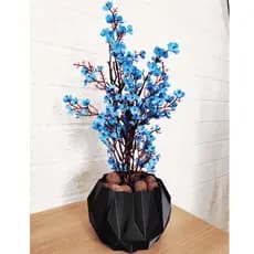 Vaso Cachepot Decoração Sala  Rack para Plantas Grande Centro de Mesa Decorativo