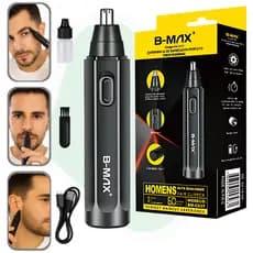 Aparador De Pelos do Nariz Orelha Recarregavel Usb