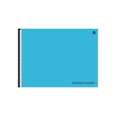 Caderno Cartografia Desenho Capa Lisa Azul Papel Alta Qualidade Esboço Mapa Projeto Profissional