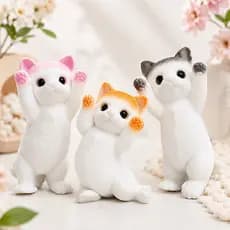 Squishy Gatinhos Gigantes Super Fofo Brinquedo Sensorial Relaxante Fofinho