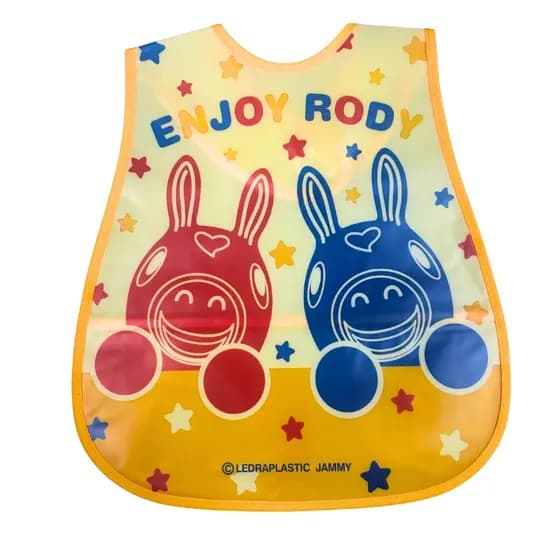 Babador Infantil Estampado Colorido e Divertido Impermeável Com bolso