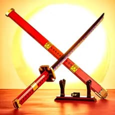 Katana Samurai Japonês Blocos de construção  Anime Samurai Construir 709 Peças