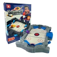Mini Pimball Hockey de Gelo Diversão em Duplas Brinquedo Competição