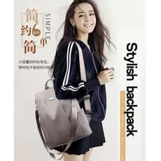 Bolsa mochila Portátil de Poliéster da moda feminina Antifurto e à prova d'água