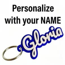 Chaveiro com Nome Personalizado 3D em PLA | Presente Criativo | Lembrança Exclusiva para Qualquer Ocasião  Chaveiro Nome