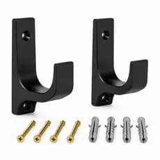 Kit 2 Suportes De Parede Para Rifle Carabina Espingarda De Pressão Para Arma Longa
