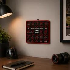 Quadro Autódromos Pistas F1 Fórmula 1 Automobilismo 2026 Senna Automobilismo Corrida Presente