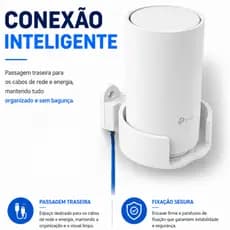Suporte Parede Roteador Tp-link Deco Mesh X20 X10 X50 55 X60