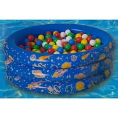 Piscina Infantil Inflável 88 Litros Redonda 3 anéis