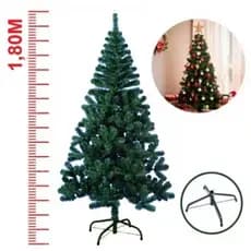 🎄 Árvore de Natal Tradicional 1,80 m com 324 Galhos