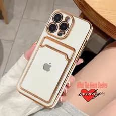 Capa De Celular Galvanizar Porta Cartão Para Capinha iPhone 14 11 15 13 12 16 ProMax Carteira Capa iPhone Choque Capinha