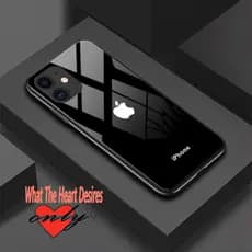 capa de Avançado Brilhante vidro capinha iPhone 14 13 12 11 16 15 ProMax Mais Rígido choque Brilho vidro capinha celular