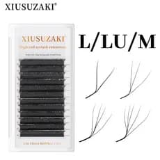 XIUSUZAKI Cílios L/LU/M yy 3D 4D 5D 6D W Floração Automática Fox Para Extensão De Cílios