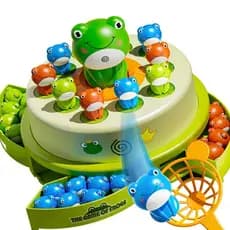 Jogo Interativo Pega Sapo Infantil Brinquedo Educativo Coordenação Motora Diversão em Família