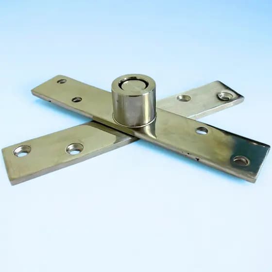 KIT PIVOTANTE COM ROLAMENTOS  PARAFUSOS PORTA 250 KILOS AÇO INOX